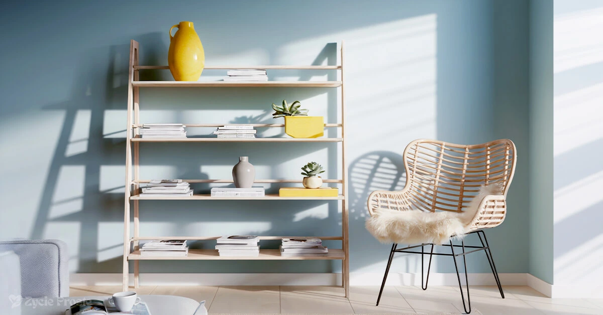 Półka na książki : 7 stylowych inspiracji do każdego wnętrza 3 Półka na książki : 7 stylowych inspiracji do każdego wnętrza