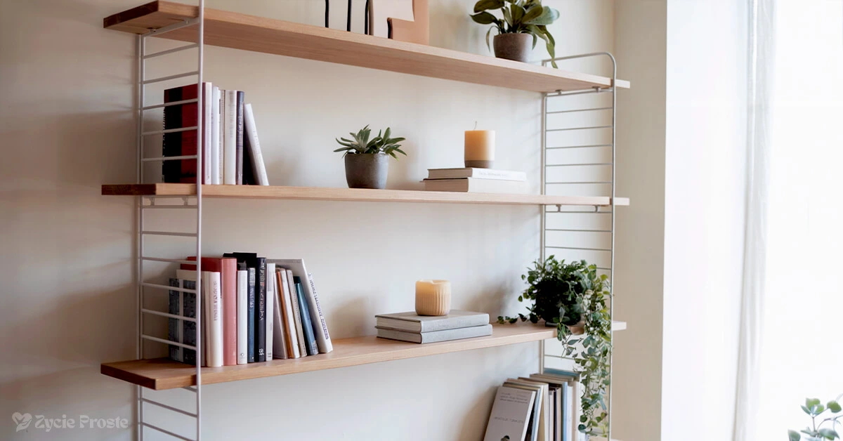 Półka na książki : 7 stylowych inspiracji do każdego wnętrza